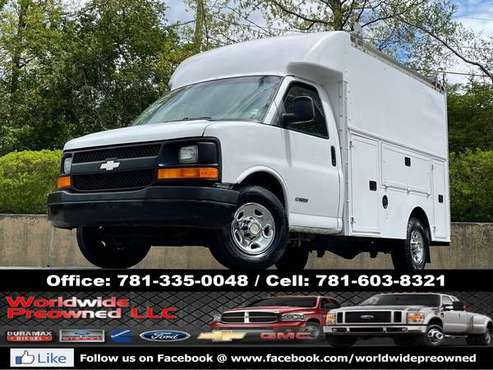 2006 Chevy Express 3500 Hi Cube Utility Van 6 0L Gas SKU 13935 for sale in South Weymouth, MA