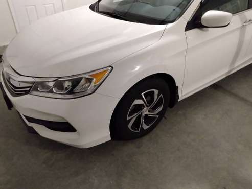 2016 Honda Accord LX white - cars & trucks - by owner - vehicle... for sale in Bristol , RI