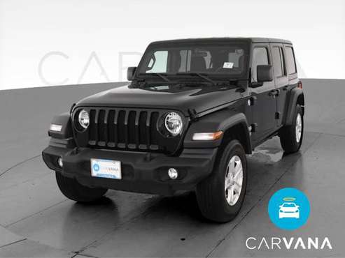 2020 Jeep Wrangler Unlimited Sport S Sport Utility 4D suv Black - -... for sale in Asheville, NC