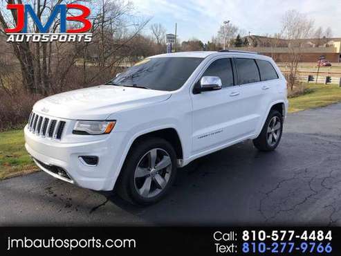 2015 Jeep Grand Cherokee Overland 4WD - cars & trucks - by dealer -... for sale in Flint, MI