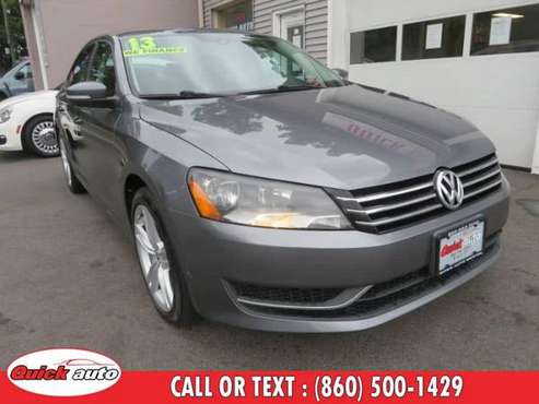 2013 Volkswagen Passat 4dr Sdn 2.5L Auto S w/Appearance PZEV with -... for sale in Bristol, CT