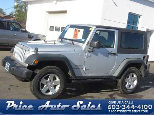 2010 Jeep Wrangler Sport 4x4 2dr SUV Ready To Go!! - cars & trucks -... for sale in Concord, MA