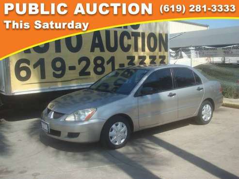 2004 Mitsubishi Lancer Public Auction Opening Bid for sale in Mission Valley, CA