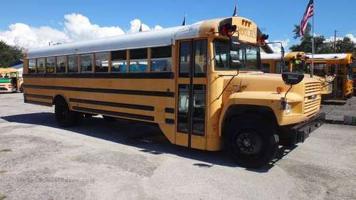 1992 Ford Thomas School Bus- 12 Valve Mechanical Cummins for sale in Hudson, FL