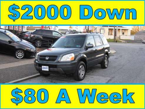 2004 Honda Pilot EX - Get Pre-Approved Today! - cars & trucks - by... for sale in Prospect Park, NJ