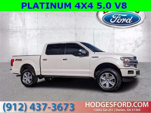 2018 Ford F-150 F150 F 150 Platinum The Best Vehicles at The Best... for sale in Darien, GA