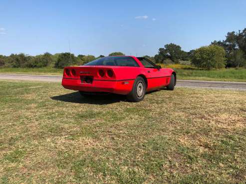 1984 Corvette - cars & trucks - by owner - vehicle automotive sale for sale in Cuero, TX