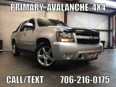 2010 Chevrolet Avalanche 4x4 IN HOUSE FINANCE - FREE SHIPPING - cars... for sale in DAWSONVILLE, GA