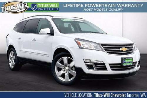 2017 Chevrolet Traverse AWD All Wheel Drive Chevy Premier SUV - cars for sale in Tacoma, WA