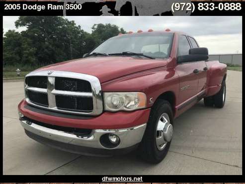 2005 Dodge Ram 3500 SLT Dually for sale in Lewisville, TX