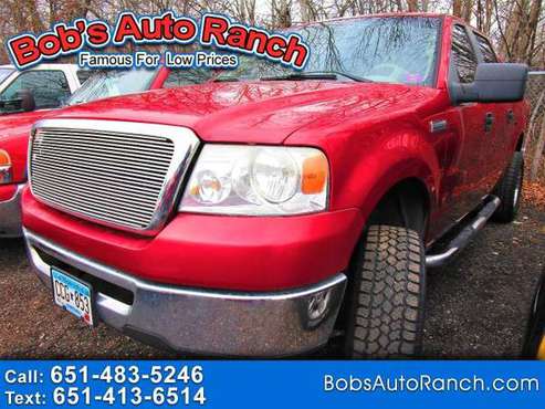 2008 Ford F-150 2WD SuperCrew 139 XLT - cars & trucks - by dealer -... for sale in Lino Lakes, MN