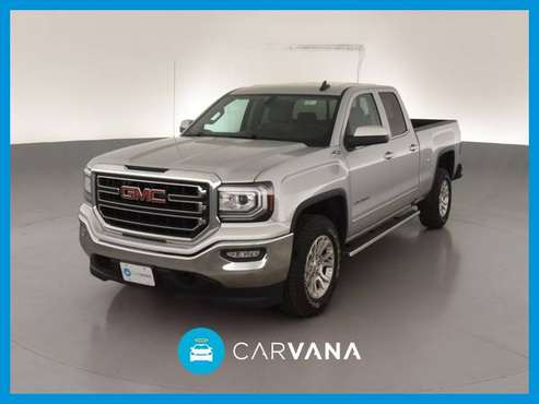 2016 GMC Sierra 1500 Double Cab SLE Pickup 4D 6 1/2 ft pickup Silver for sale in Revere, MA