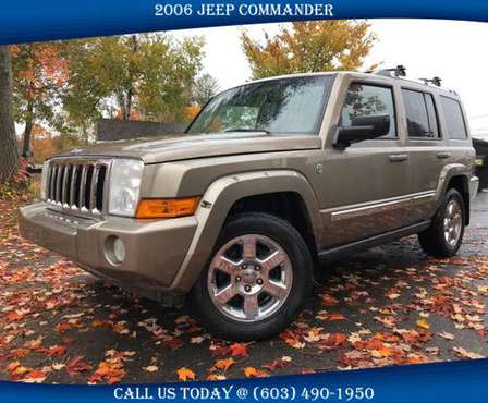 2006 Jeep Commander Limited Loaded 4x4 - cars & trucks - by dealer -... for sale in Derry, ME