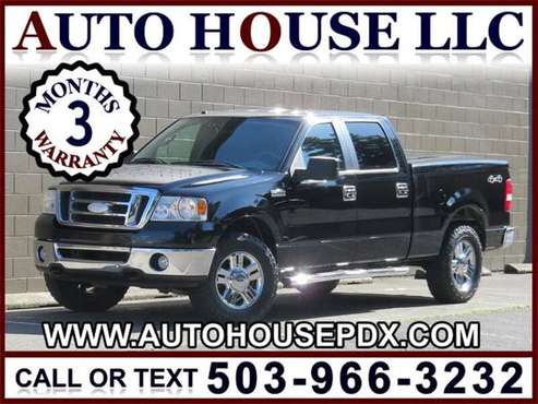 2008 Ford F-150 4WD XLT F150 F 150 4X4 SUPERCREW TRUCK f150 Truck for sale in Portland, OR
