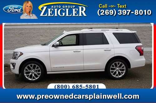 2019 Ford Expedition Platinum - - by dealer for sale in Plainwell, MI