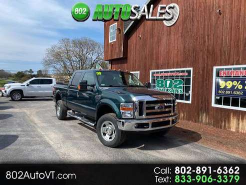 2009 Ford Super Duty F-350 SRW 4WD Crew Cab 156 XLT for sale in Colchester, VT