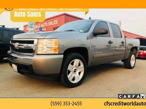 2008 Chevrolet Silverado 1500 LT1 2WD 4dr Crew Cab 5.8 ft. SB with -... for sale in Fresno, CA