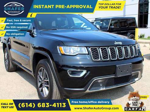 $395/mo - 2019 Jeep *GRAND* *CHEROKEE* *LIMITED* - Easy Financing! -... for sale in Columbus, OH