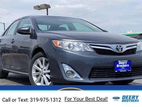 2013 Toyota Camry hatchback Gray - - by dealer for sale in Iowa City, IA