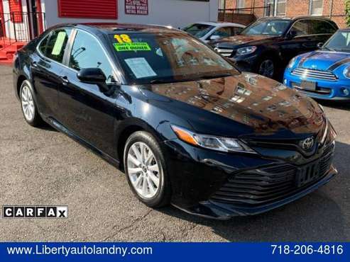 2018 Toyota Camry LE 4dr Sedan - cars & trucks - by dealer - vehicle... for sale in Jamaica, NY