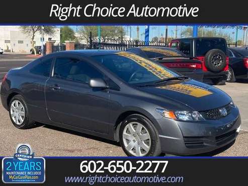 2011 Honda Civic LX coupe, auto, CLEAN CARFAX CERTIFIED, WELL SERVIC... for sale in Phoenix, AZ