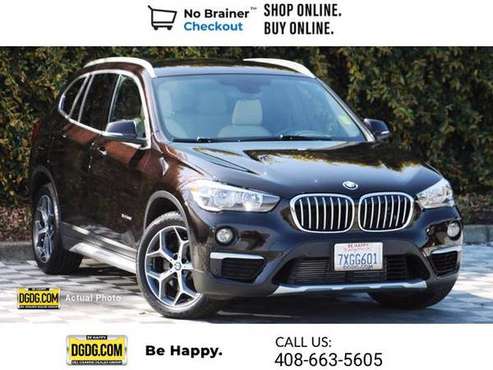 2017 BMW X1 xDrive28i hatchback Brown Metallic - - by for sale in San Jose, CA