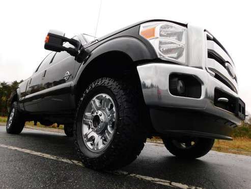 LIFTED 15 FORD F250 LARIAT CREW 6.7L POWERSTROKE TURBO DIESEL 4X4... for sale in KERNERSVILLE, NC