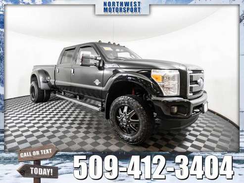 *1 ONWER* Lifted 2016 *Ford F-350* Lariat Platinum Dually 4x4 - cars... for sale in Pasco, WA