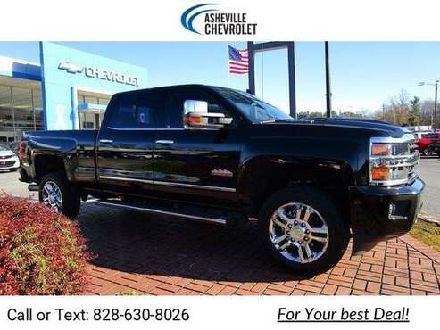 2019 Chevy Chevrolet Silverado 2500HD High Country pickup Black -... for sale in Asheville, NC