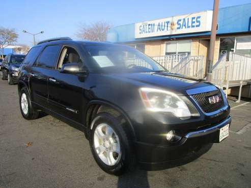 2008 GMC Acadia - NEW TIRES - THIRD ROW SEAT - 8 SEATER - BOSE SOUND for sale in Sacramento , CA