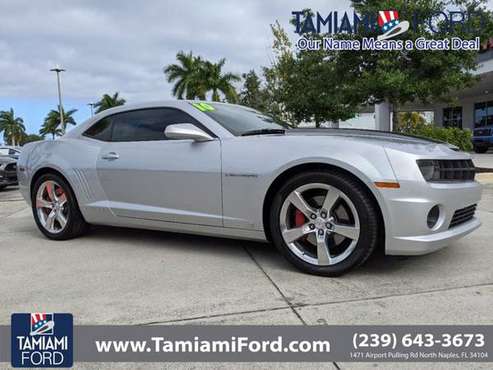 2010 Chevrolet Camaro Silver Ice Metallic SEE IT TODAY! - cars &... for sale in Naples, FL