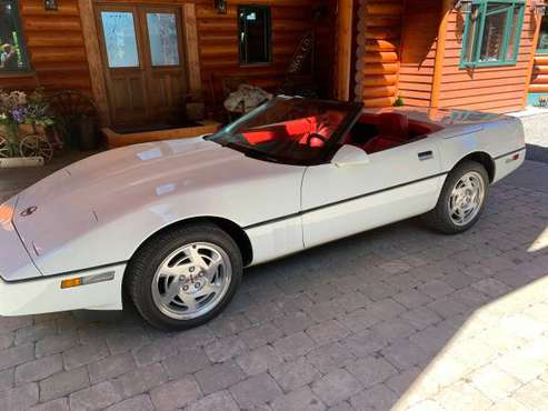 1990 Corvette Convertible W/Hardtop 07830 Original Miles - cars & for sale in Silverdale, WA