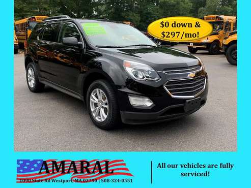 2017 Chevrolet Equinox LT AWD - only $297/mo! - cars & trucks - by... for sale in Westport , MA