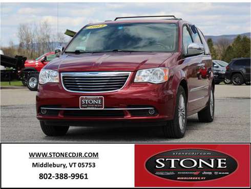 2013 CHRYSLER TOWN & COUNTRY TOURING L - - by dealer for sale in Middlebury, VT
