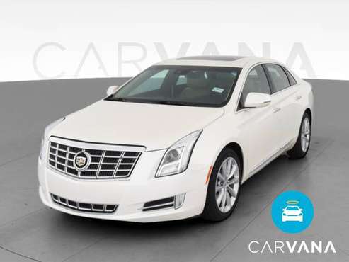 2013 Caddy Cadillac XTS Premium Collection Sedan 4D sedan White - -... for sale in Cleveland, OH