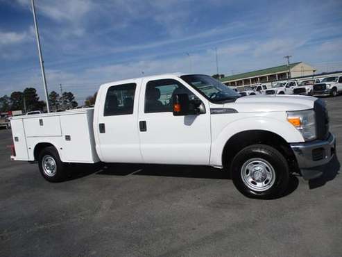 2013 Ford F250 XL Crew Cab 4wd Utility Bed - cars & trucks - by... for sale in Lawrenceburg, AL