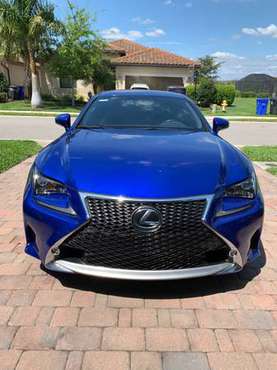 2015 Lexus RC350 F-Sport - Fully Loaded - Great Condition - cars &... for sale in Fort Myers, FL