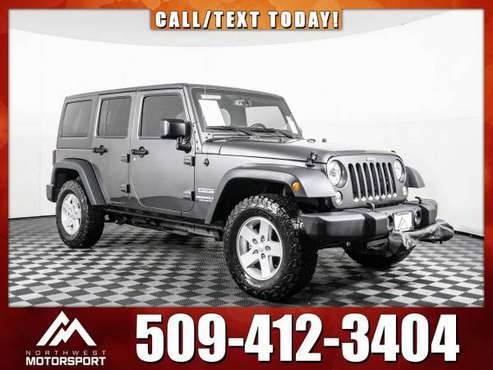 2017 *Jeep Wrangler* Unlimited Sport 4x4 - cars & trucks - by dealer... for sale in Pasco, WA