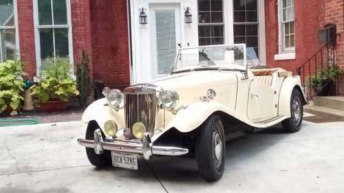 1952 MG TD British Coach Works replica - cars & trucks - by owner -... for sale in Zanesville, OH