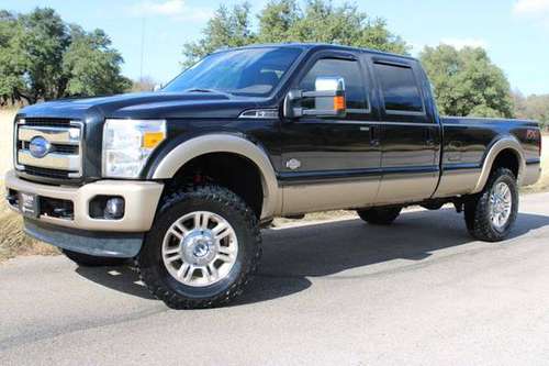 BLACK STALLION! 2014 FORD F-350*SRW*KING RANCH*FX4*DIESEL*LOADED -... for sale in Temple, TX