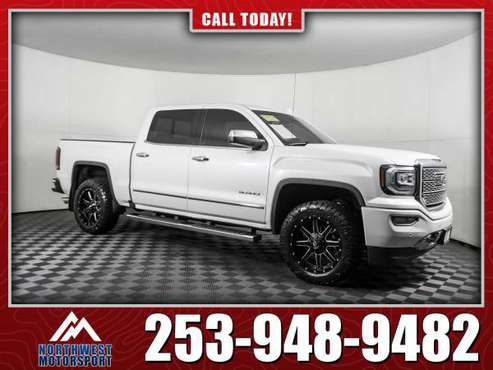 Lifted 2017 GMC Sierra 1500 Denali 4x4 - - by dealer for sale in PUYALLUP, WA