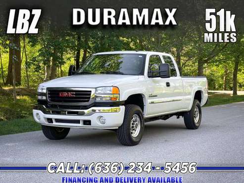 2007 GMC Sierra 2500 LBZ Duramax Diesel 4x4 1-Owner (51k Miles) for sale in Eureka, TX