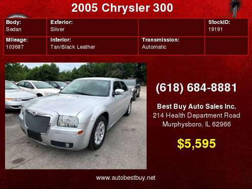 2005 Chrysler 300 Touring 4dr Sedan Call for Steve or Dean for sale in Murphysboro, IL