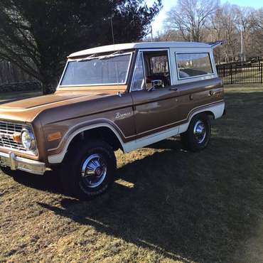1974 Ford Bronco Ranger - cars & trucks - by owner - vehicle... for sale in Smithfield, MA