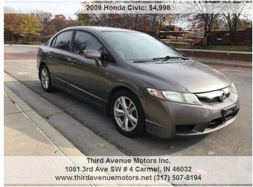 2009 Honda Civic LX - cars & trucks - by dealer - vehicle automotive... for sale in Carmel, IN
