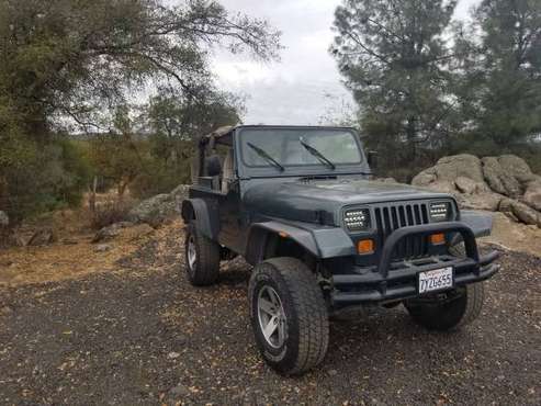 93 Jeep Wrangler YJ Sahara - cars & trucks - by owner - vehicle... for sale in Mariposa, CA
