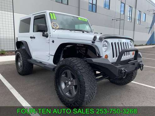 2011 JEEP WRANGLER 4x4 4WD SUV SPORT MOJAVE * LIFTED, PAINT MATCH TOP! for sale in Buckley, WA