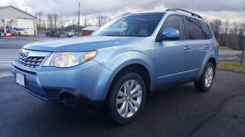 2012 SUBARU FORESTER PREMIUM: RARE ICE BLUE, BLUETOOTH, WARRANTIED!... for sale in Remsen, NY