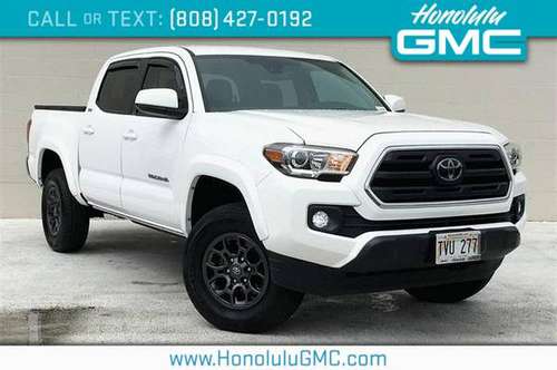 2018 Toyota Tacoma SR5 Double Cab 5' Bed V6 4x4 AT - cars & trucks -... for sale in Honolulu, HI