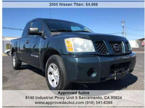 2005 NISSAN TITAN KING CAB **RELIABLE*RUNS GREAT!** for sale in Sacramento , CA